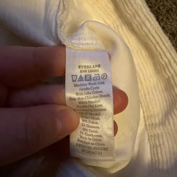 Women’s Minimalist Everlane The Mid-Way Pant In Corduroy Size 16 - Picture 4 of 9